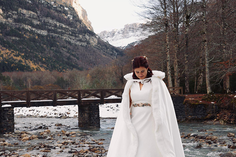 sesion de postboda en el pirineo aragones